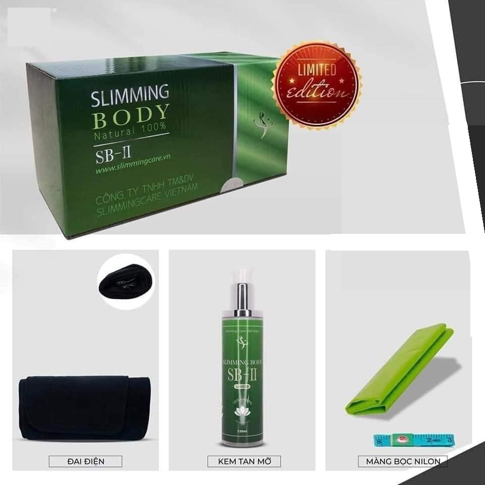 Tinh Dầu Ủ Nóng Tan Mỡ Bụng Đùi Săn Da Slimming Care Slimming Body II - Bản limited