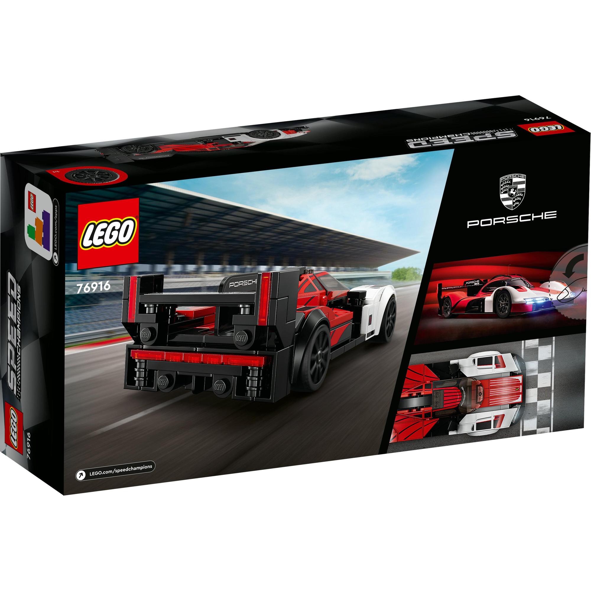 LEGO SPEED CHAMPIONS 76916 Siêu xe Porsche 963 (280 chi tiết)