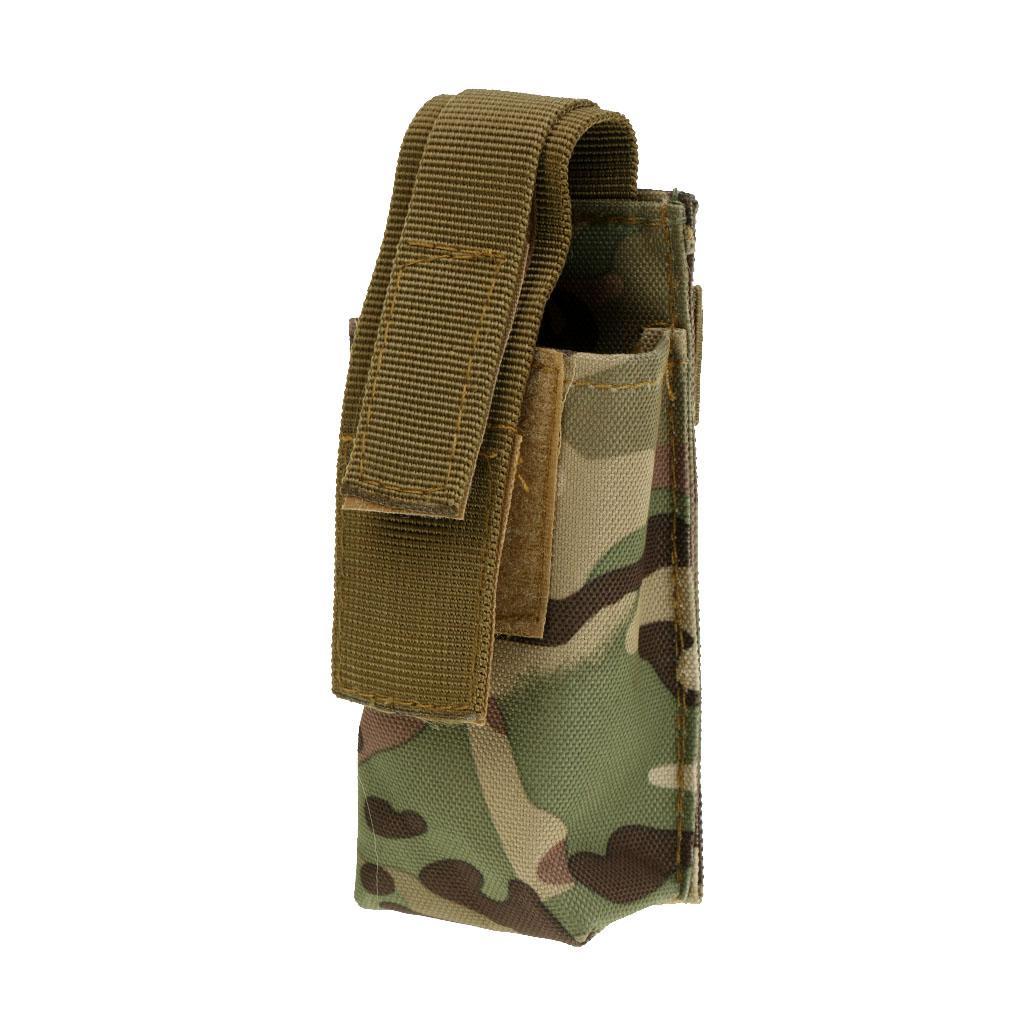 6xOutdoor Tactical Tourniquet Pouch with Shears Slot CP Camo
