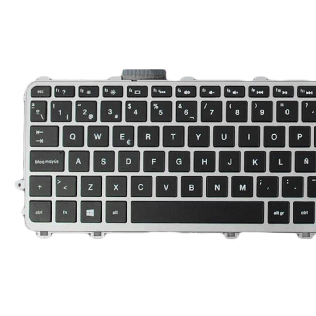Notebook Keyboard Suit for ENVY 15-j w/ Silver Frame Laptop SP Layout Black