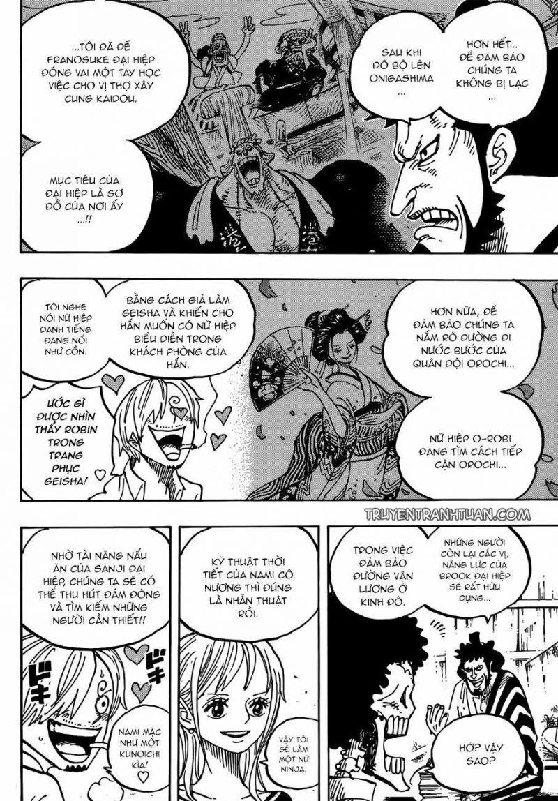 đảo hải tặc - one piece chapter 921 4