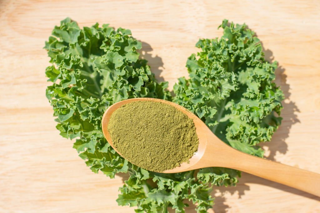 Bột Cải Xoăn Kale Sấy Lạnh Nguyên Chất - Detox, thải độc cơ thể, giảm cân, hỗ trợ điều trị tiểu đường - Hộp 30g