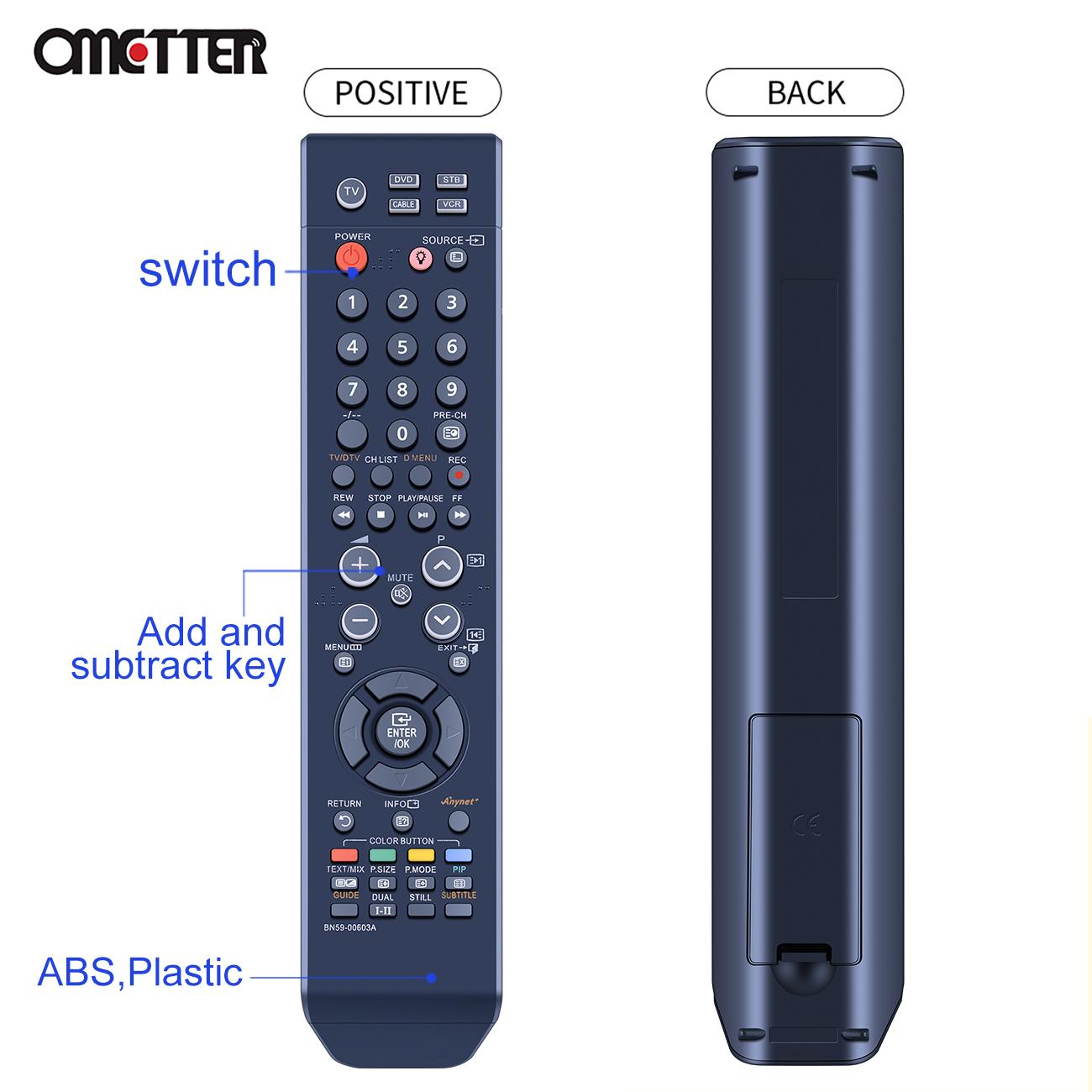 BN59-00603A BN59-00598A BN59-00516A BN59-00611A cho Samsung Universal LCD TV điều khiển từ xa LE32R52 HPS6373 HPT4234 HPS5053 HPS5