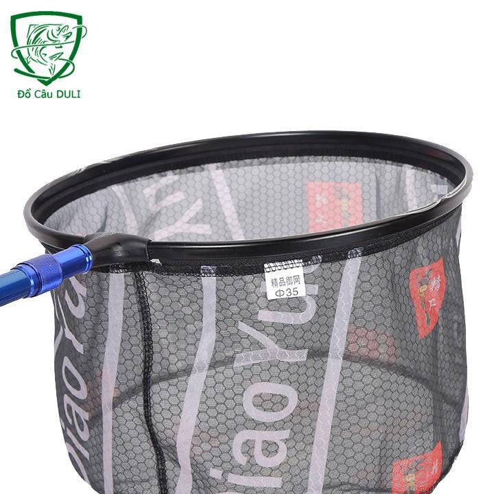 [Cao Cấp] Mặt Vợt Cá Carbon vành tròn 35cm 40cm Chuyên Câu Đơn Câu Đài LK-2