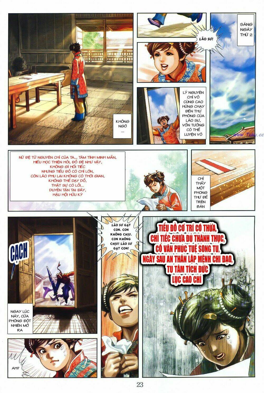 thư kiếm ân cừu lục chapter 1 23