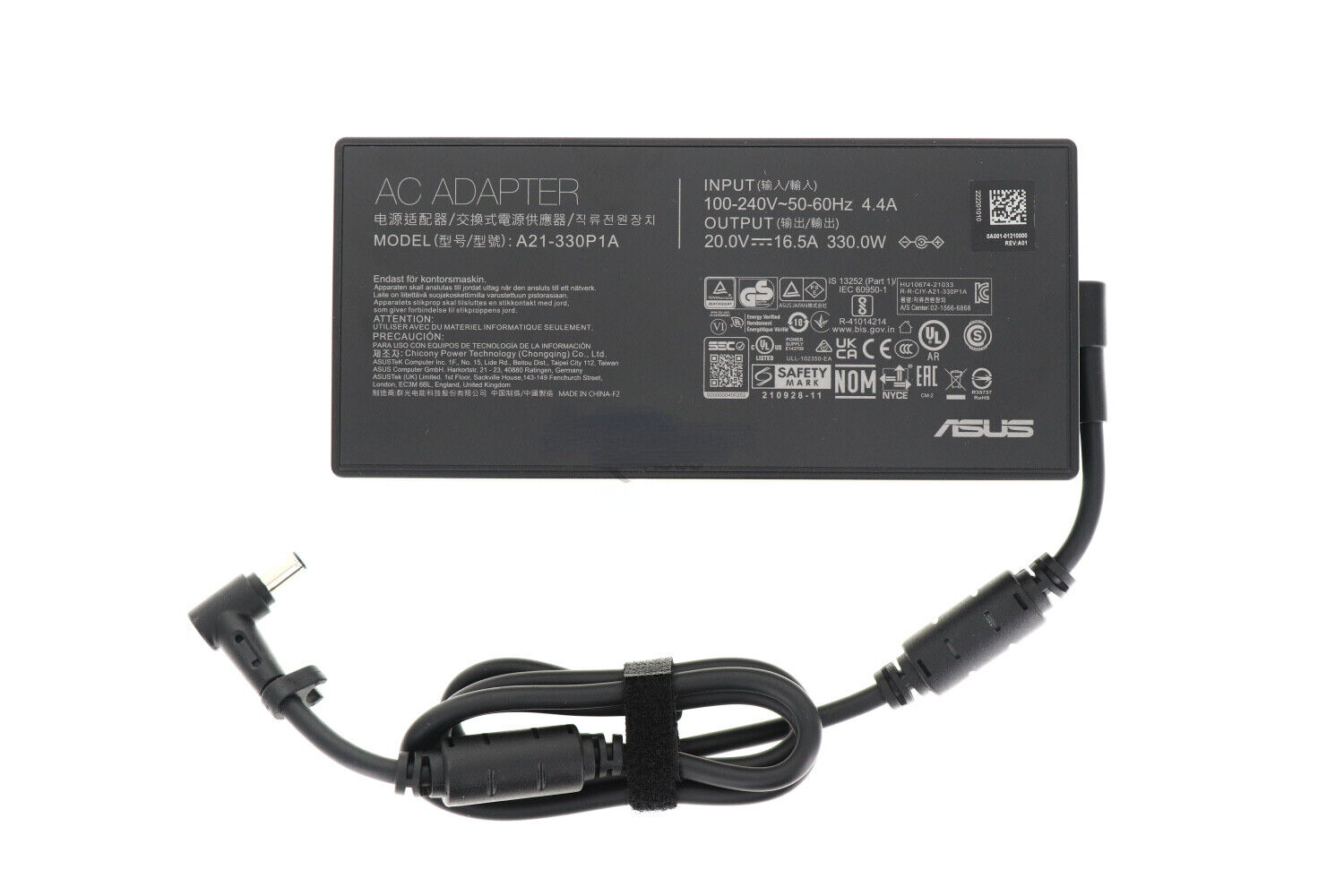 Sạc 330w cho Asus ROG Strix G18 SCAR 16 17 18 G634JY 3.7*6.0mm HÀNG NHẬP KHẨU