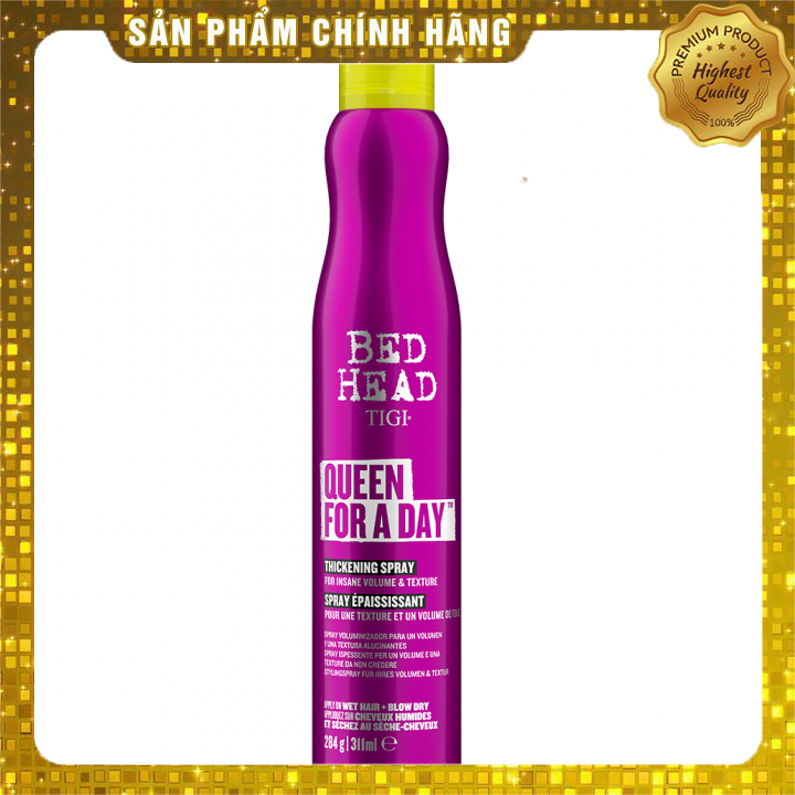 Xịt Tạo Phồng Làm Dày Tóc Queen For A Day Thickening Spray 311ml - Chính Hãng