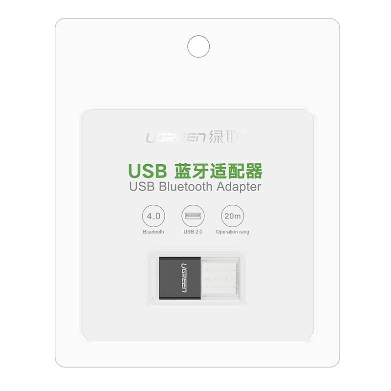 Ugreen UG30722CM109TK BT 4.0 màu Đen USB nhận Bluetooth hô trợ APTX - HÀNG CHÍNH HÃNG