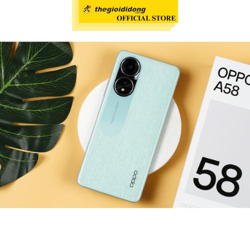 Điện thoại OPPO A58 6GB - Hàng Chính Hãng