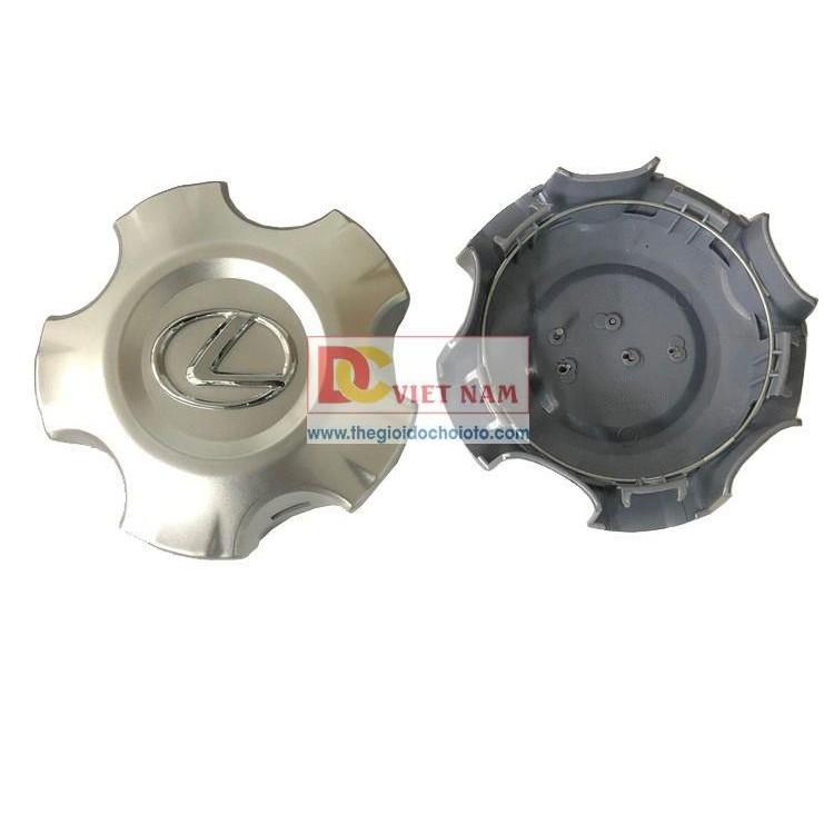 Logo chụp mâm, ốp lazang bánh xe ô tô Lexus 570 Đời từ 2009-2014 TY-129