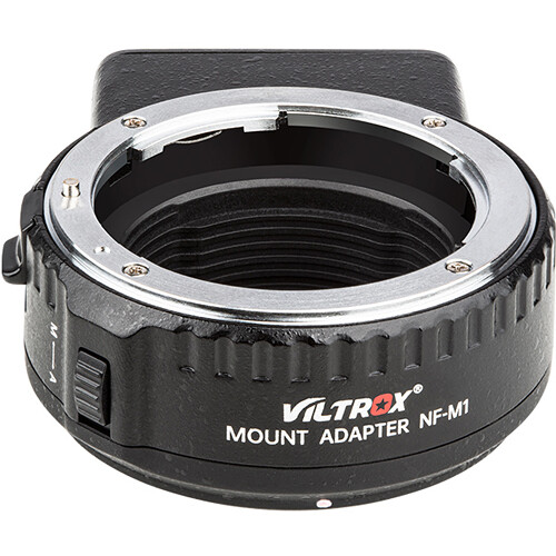 Ngàm chuyển  ống kính lấy nét tự động Viltrox NF-M1 cho Nikon F-Mount đến máy ảnh M 4/3 Hàng Nhập Khẩu