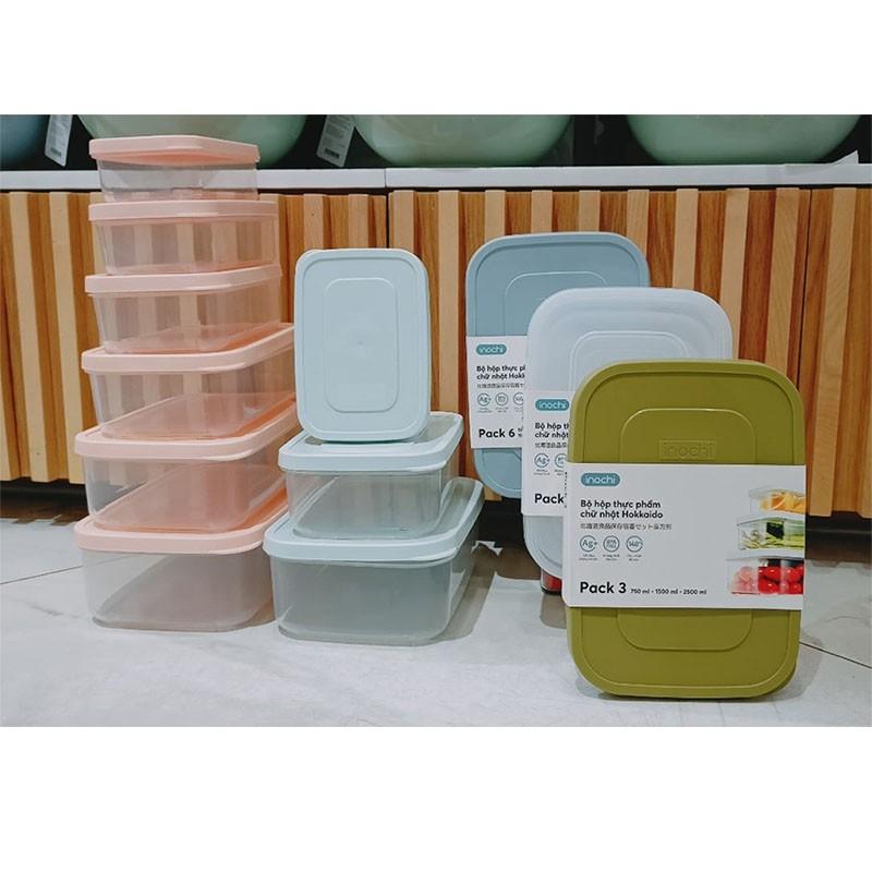 Hộp Đựng Thực Phẩm Chữ Nhật INOCHI Chuẩn Nhật Bản