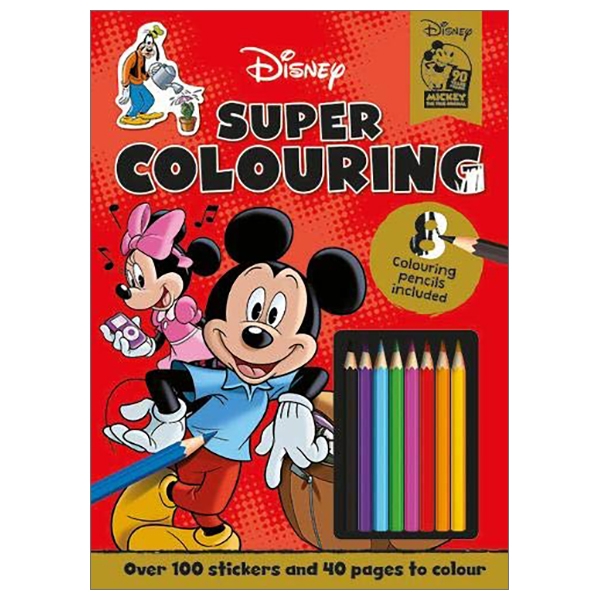 Disney Classics - Mickey Mouse: Super Colouring (Colouring Time Xtra Disney)