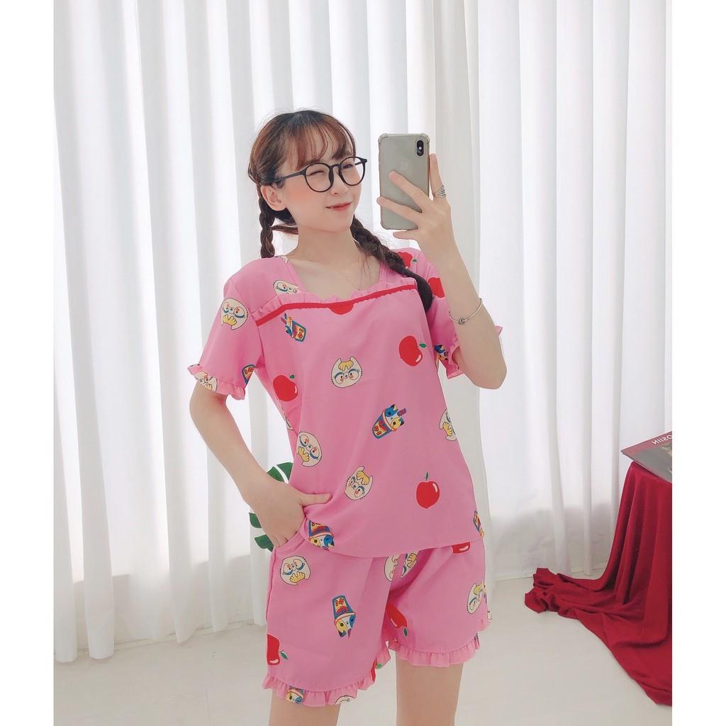 Đồ bộ LỤA ĐÙI MỀM MÁT DỄ THƯƠNG thời trang