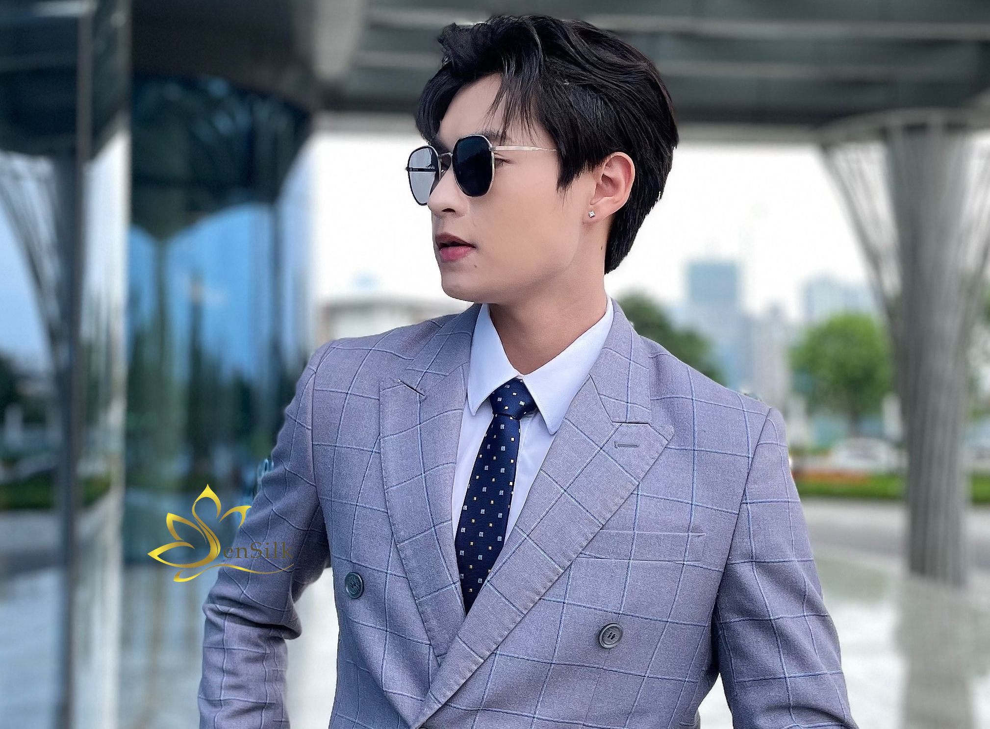 Cà Vạt Cao Cấp Cho Nam SenSilk CAVATS04 – Silk Caravat, Quà Tặng Sếp Nam