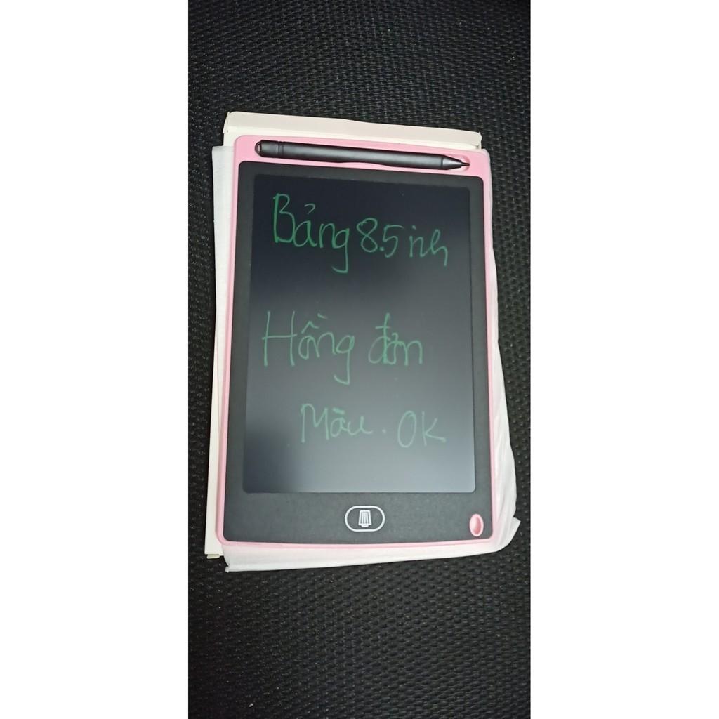 “CHUYÊN SỈ” Bảng Viết Vẽ Điện Tử Tự Xóa Thông Minh Màn LCD 8.5 inch 10 inch Cho Bé XÓA MỌI CHI TIẾT CHỈ SAU 1 NÚT BẤM