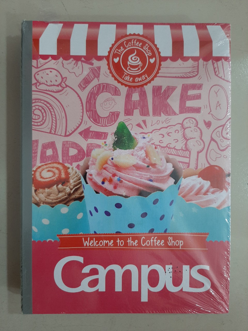 Combo 10 cuốn Vở Coffee Shop -Kẻ Ngang Có Chấm 80 Trang ĐL 60g/m2 -NB-BCOF80