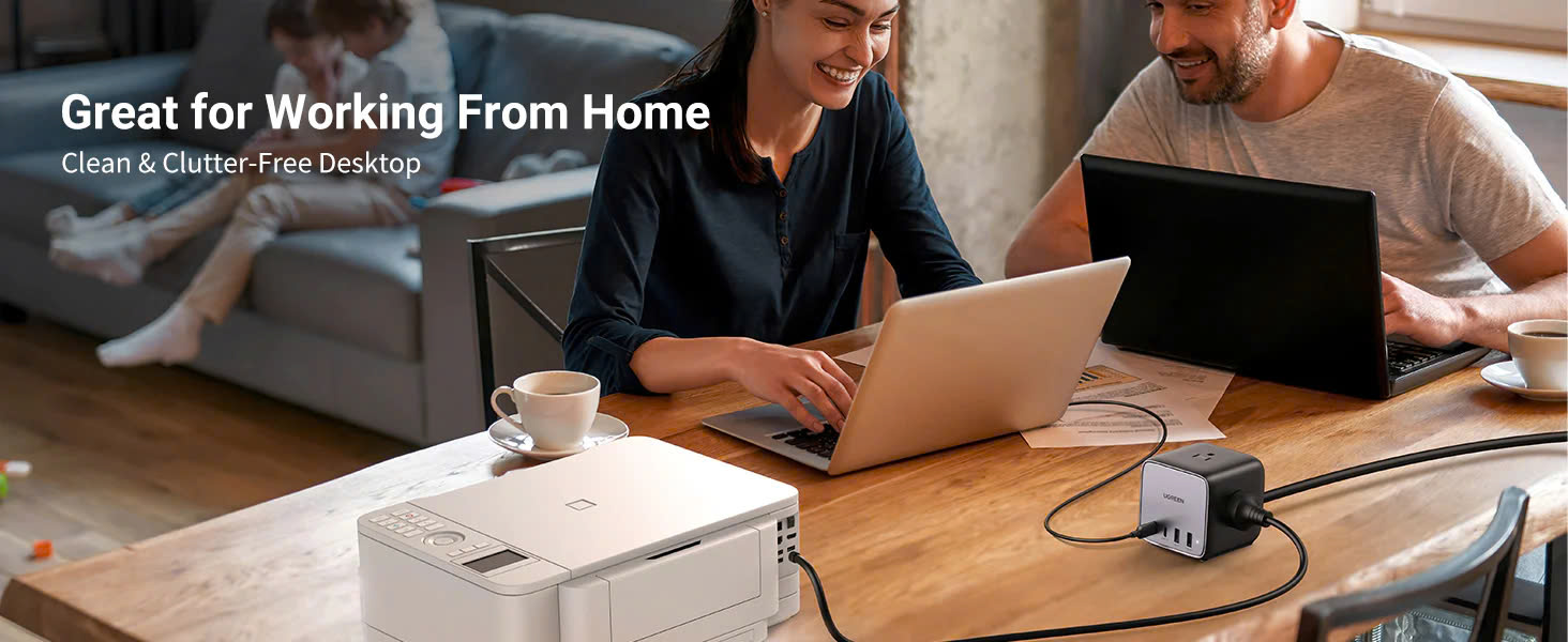 Trạm sạc UGREEN 65W CD268 USB C DigiNest Cube | Công nghệ GaN II | 7 in 1 với 3 ổ cắm AC, 2 USB C, 2 USB A | Hàng chính hãng | Bảo hành 18 tháng 1 đổi 1