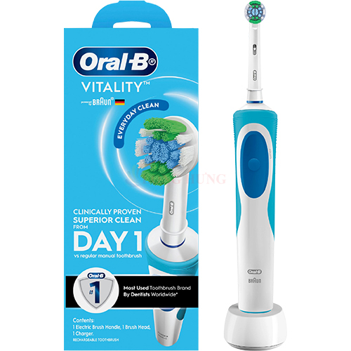 Bàn chải điện Oral-B Vitality Everyday Clean D12.513 - Hàng chính hãng