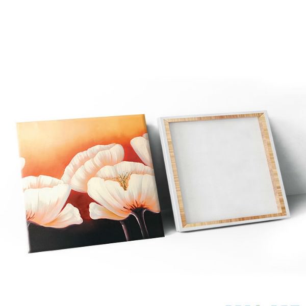 Bộ 3 Tranh Ép Gỗ MDF Trang Trí Phòng Khách Đẹp Chủ Đề Hoa W156