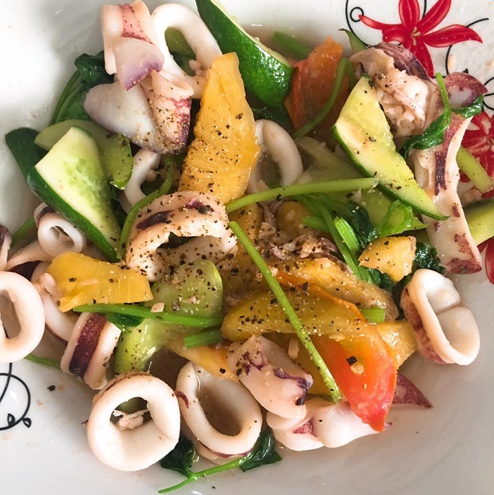 Mực Ống Size L Khay 500g