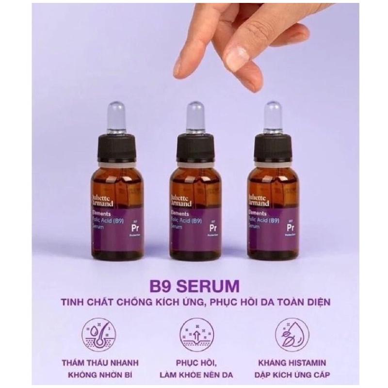 HÀNG NHẬP KHẨU - Tinh Chất Serum Phục Hồi Làm Dịu Da Juliette Armand Elements Folic Acid B9 Serum 20ml