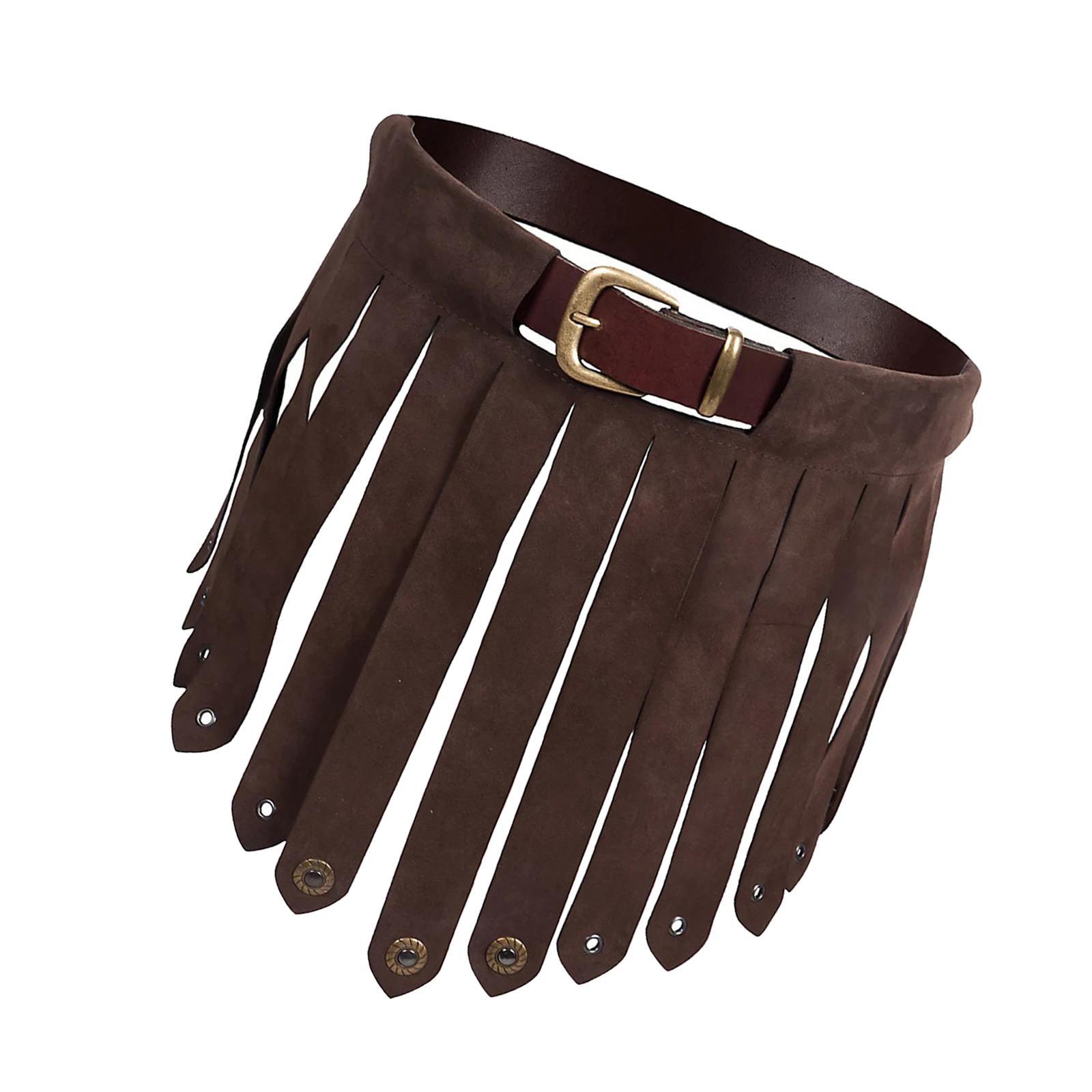 Medieval Fringe Tassel Belt Skirts Costume Accessories Cosplay Short Dress