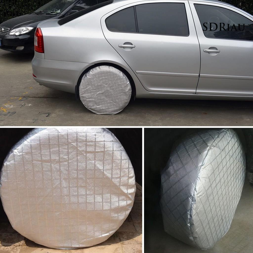 Bộ 4 Túi Nhôm Bọc Bánh Xe Hơi Chống Thấm Nước Tiện Dụng