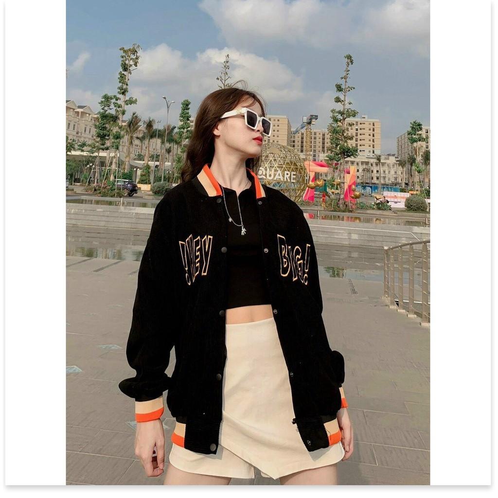 ÁO KHOÁC NỮ BOMBER UNISEX