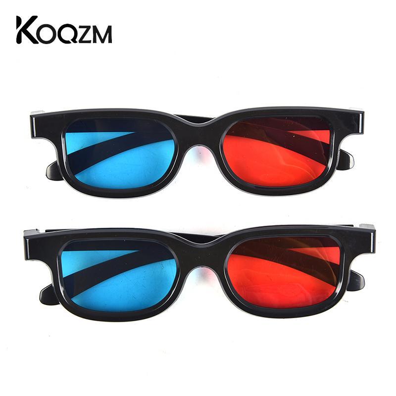 Khung kính 3D 3D màu xanh đỏ cho các phụ kiện trò chơi DVD Phim Anaglyph Màu sắc