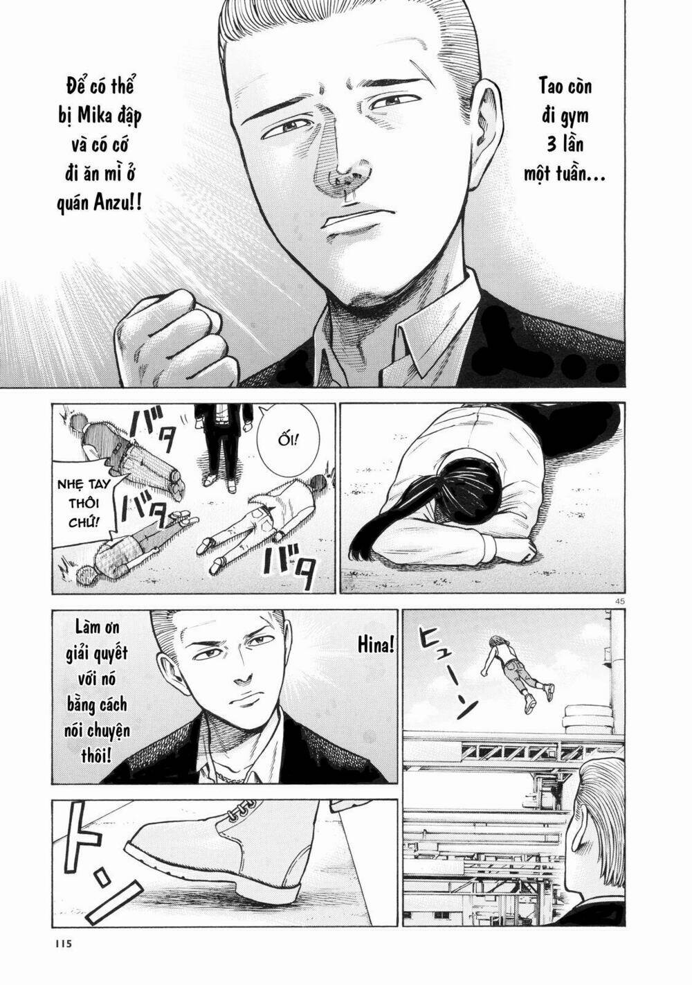 anh chàng yakuza và cô nàng siêu năng lực chapter 68 44