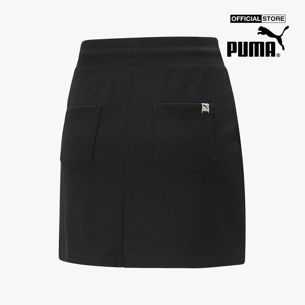 PUMA - Chân váy mini lưng thun Downtown 531694