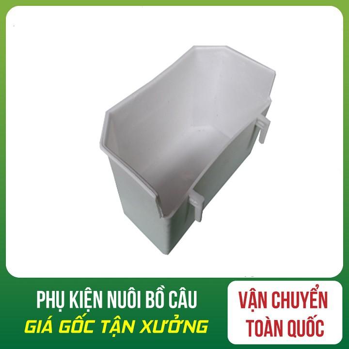 Combo 10 máng ăn chống vài ngắn cho chim gà