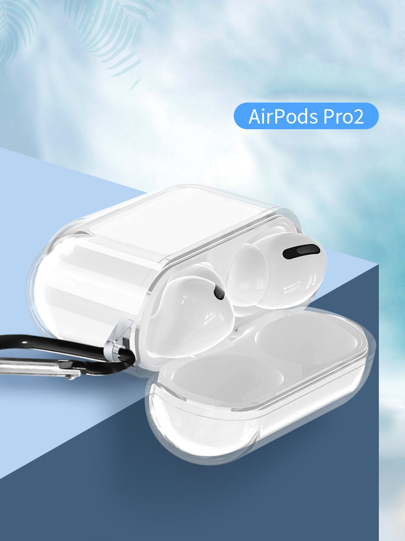 Bao Case Ốp TPU trong suốt bảo vệ cho Airpods Pro 2