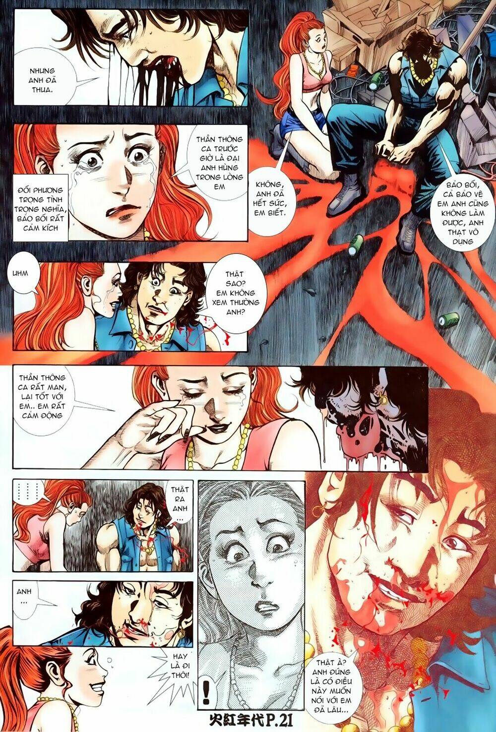 hỏa hồng niên đại hắc cốt đường chapter 71 9