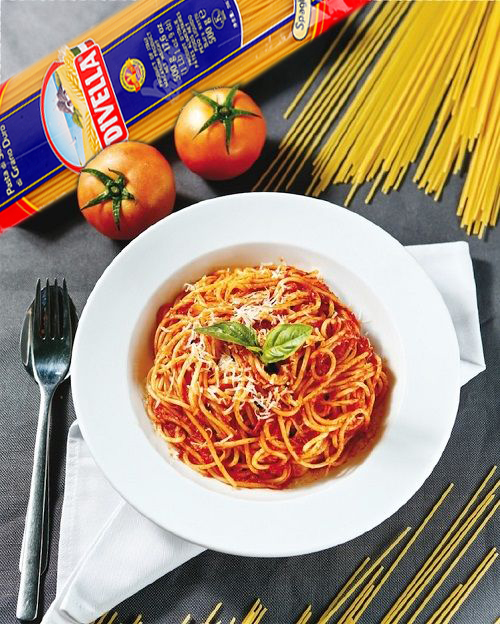 Combo 2 Mì Ý Sợi Tròn Spaghetti Divella Số 8 500gr 