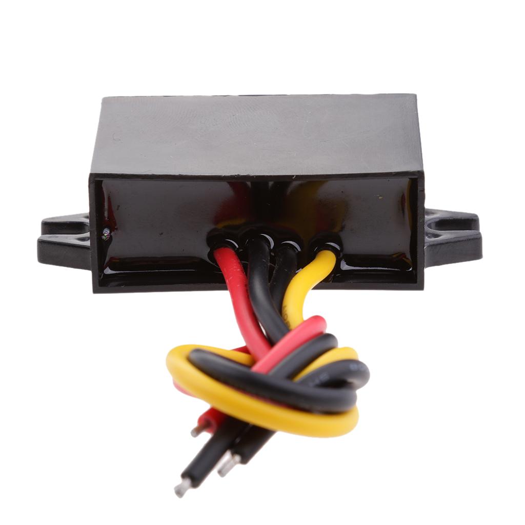 DC/DC Converter Regulator 12V/24V Step Down to 12V 1A Car Power Supply Module