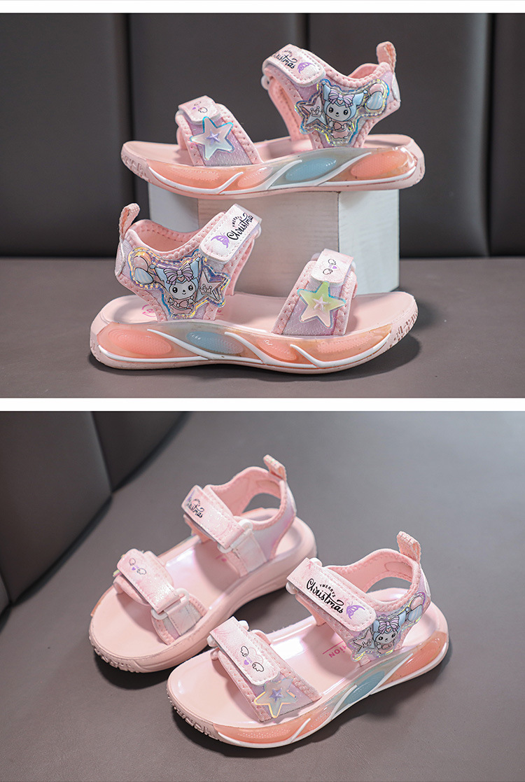 Giày Sandal quai hậu KUROMI cho bé, giày thể thao siêu nhẹ, êm nhẹ chống trơn trượt – GSD9140