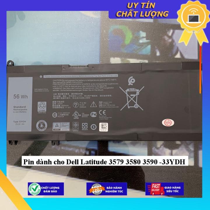 Pin dùng cho Dell Latitude 3579 3580 3590 -33YDH - Hàng Nhập Khẩu New Seal