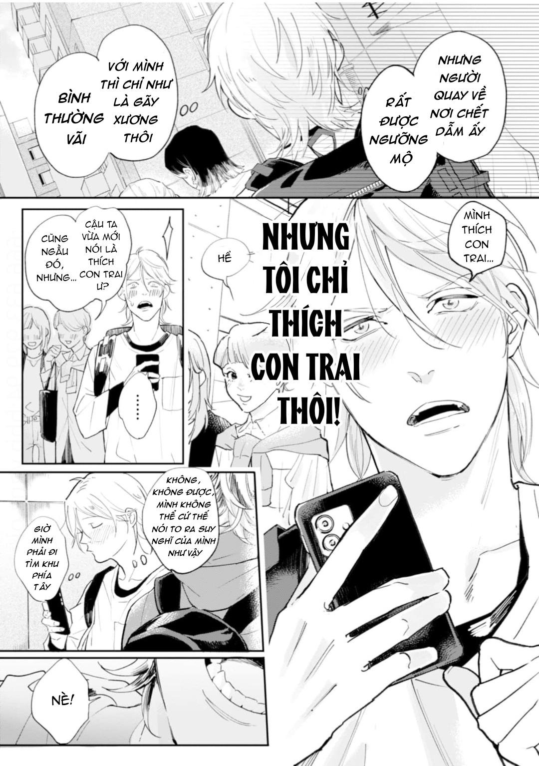 tại sao cậu lại không để ý đến tình địch của mình!? chapter 1 5