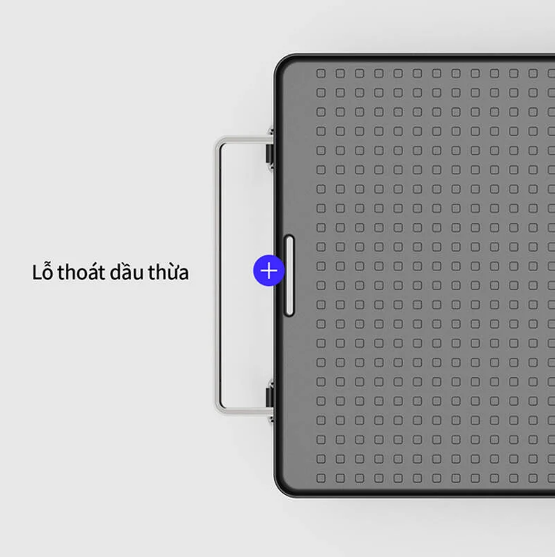 Bếp nướng điện cao cấp LocknLock 1300W - Màu đen - EJG311BLK - Hàng chính hãng