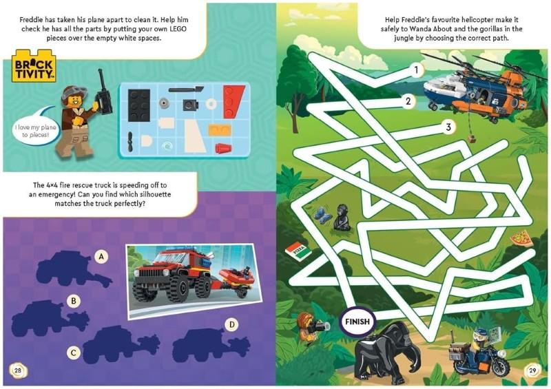 Sách Lego: Time For Take-Off! Activity Book
