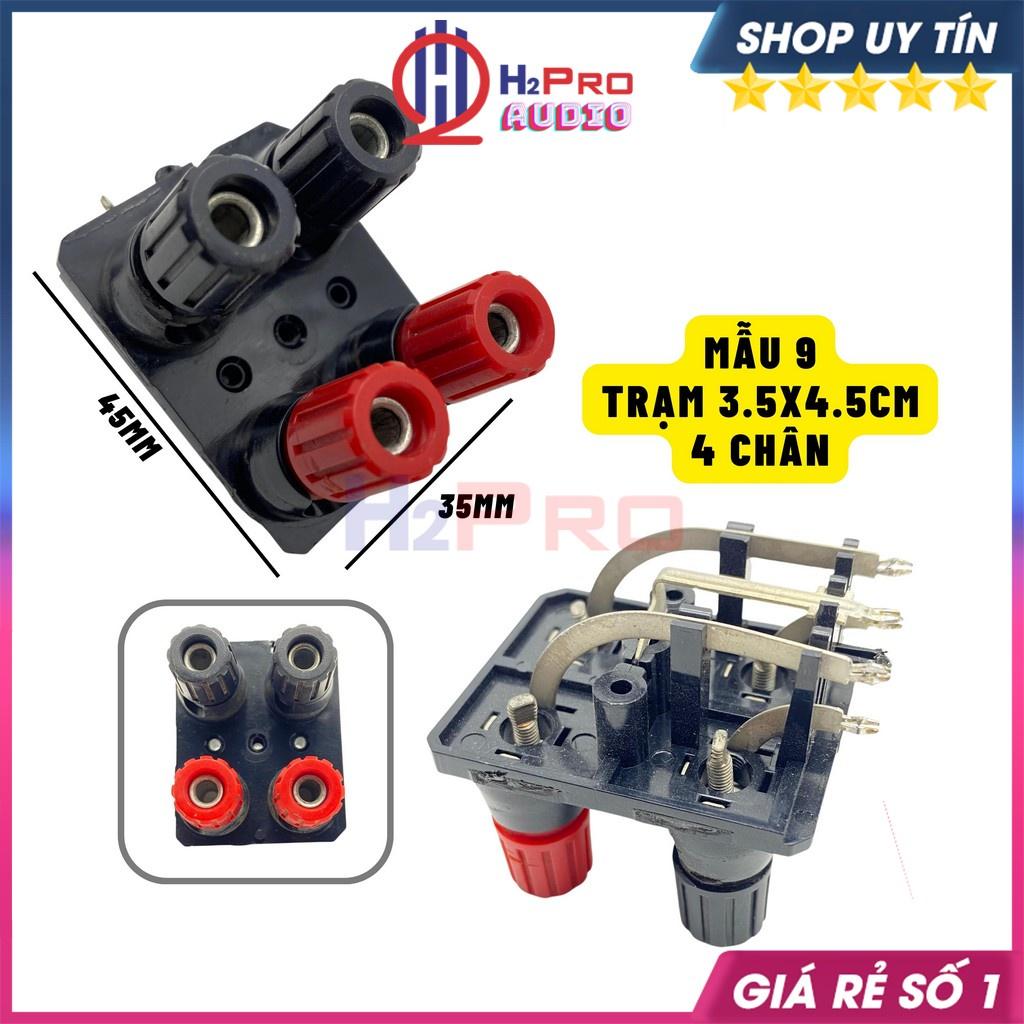 Trạm Loa Thùng, Amply, Sub Cao Cấp Các Loại, Hậu Loa 2 - 4 - 8 Cọc Đa Dạng Mẫu Mã Kích Thước (1 Chiếc)-H2pro Tech