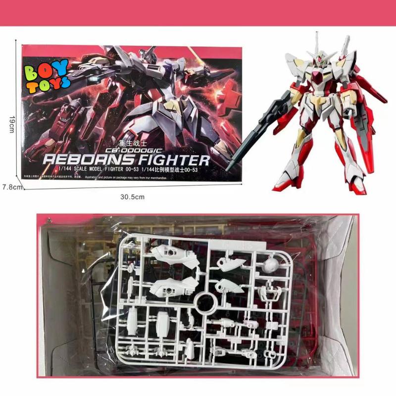 Mô hình lắp ghép GUNDAM HG 1/144 DESTINY, STRIKE NOIR, REBORNS FIGHTER, 00 RAISER-GN, 00 SEVEN SWORD, ASTRAY, BARBATOS