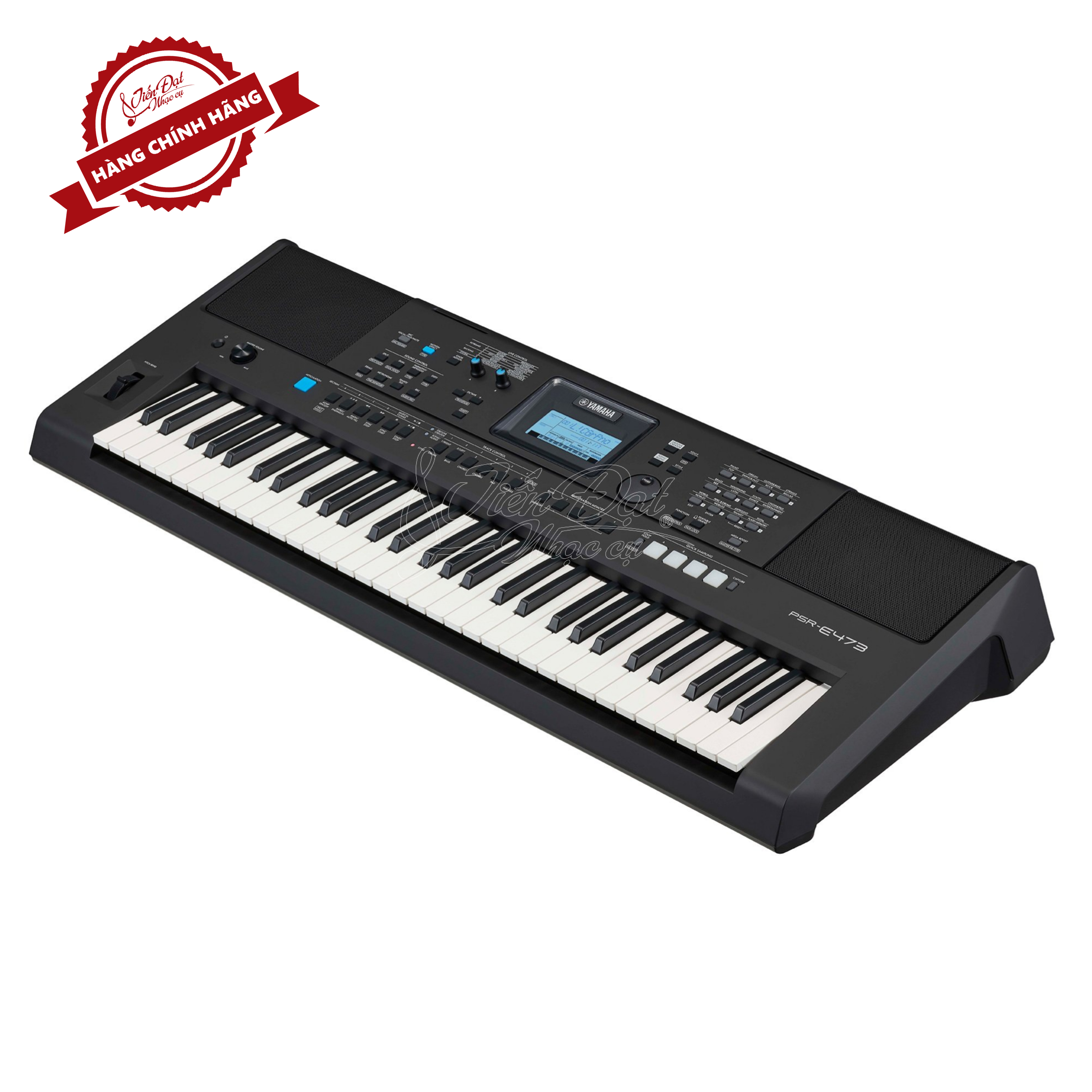 Đàn Organ Yamaha PSR E473, Bàn Phím Cảm Ứng Lực Và Hệ Thống Loa Mạnh Mẽ - Hàng Chính Hãng