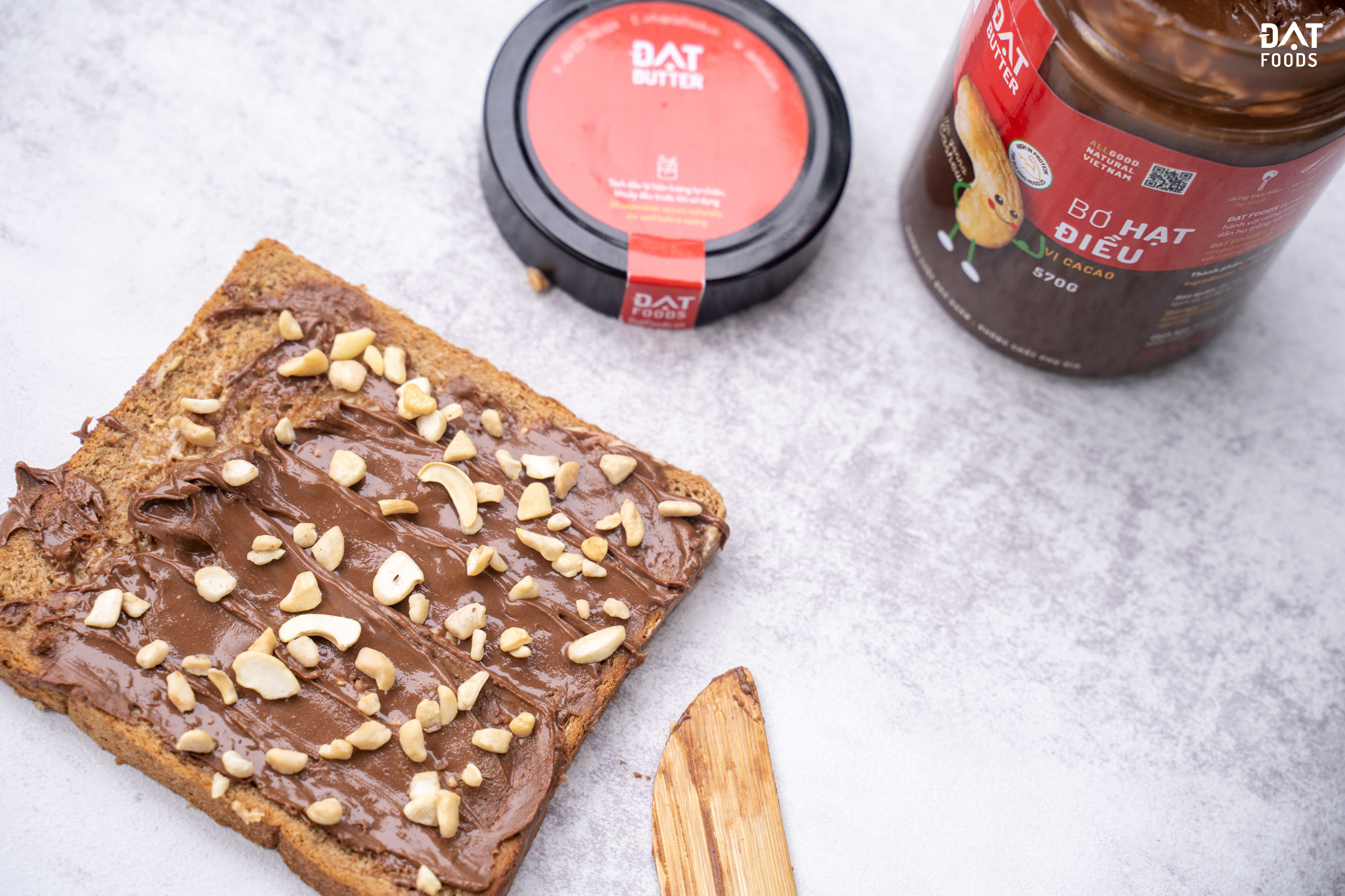 Bơ Đậu Phộng Nguyên Chất Có Hạt Đạt Butter