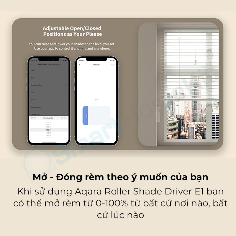 [Quốc Tế] Bộ điều khiển rèm tự động Aqara Roller Shade Driver E1 Zigbee - Hàng Chính Hãng