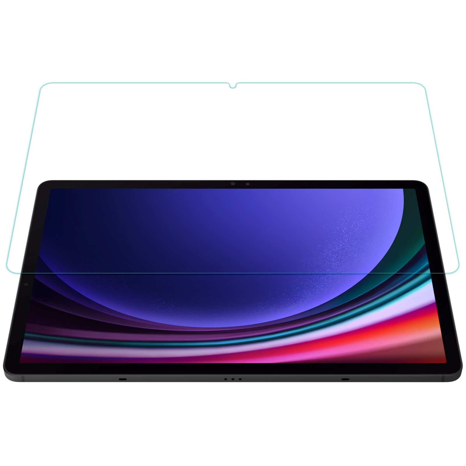 Miếng dán màn hình kính cường lực cho Samsung Galaxy Tab S9 / Galaxy Tab S9+ Plus / Galaxy Tab S9 Ultra / Galaxy Tab S9 FE / Galaxy Tab S9 FE Plus  hiệu Nillkin Amazing H+ (mỏng 0.2 mm, vát cạnh 2.5D, chống trầy, chống va đập) - Hàng Chính Hãng