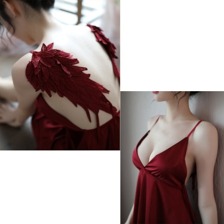 Váy 2 dây kèm đôi cánh thiên thần back angel