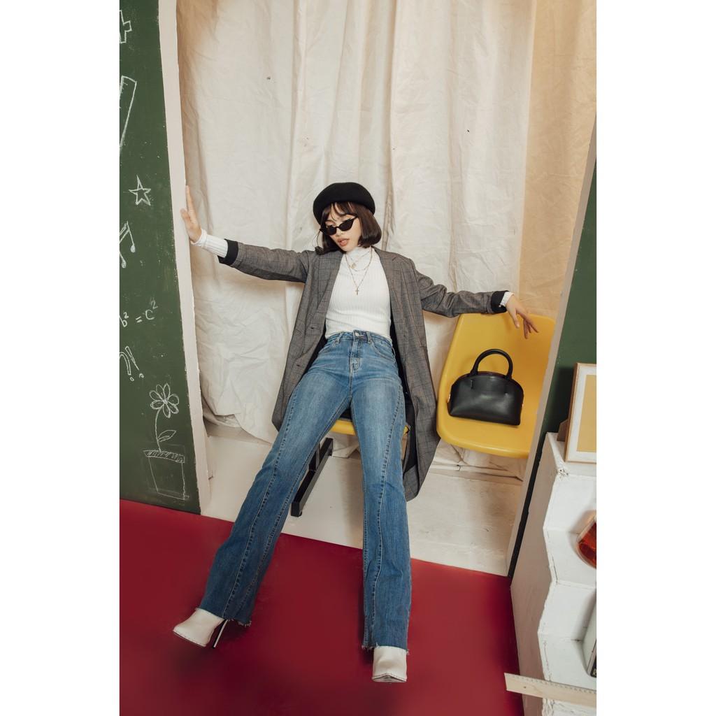 Quần LOE ỐNG VẨY CHILL JEANS thương hiệu Rocky Denim